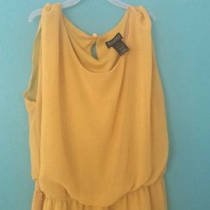 Sunshine Canary Yellow dress by SOHO Apparel